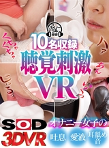 聴覚刺激VR　オナニー女子の吐息・耳舐め・愛液音 パッケージ画像