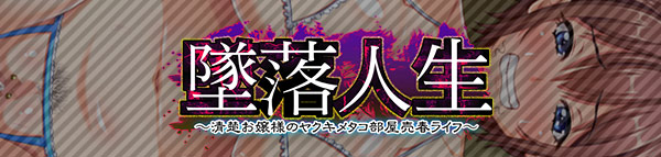 墜落人生～清楚お嬢様のヤクキメタコ部屋売春ライフ～：メイン画像