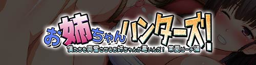 お姉ちゃんハンターズ！僕たちを興奮させるお姉ちゃんが悪いんだ！　～常夏ビーチ編～：メイン画像