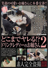 どこまでヤレる！？ ドリンクレディーのお姉さん 2 パッケージ画像表