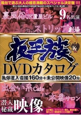夜王族DVDカタログ 風俗潜入隠し撮り160分＋未公開映像20分 パッケージ画像表