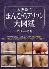 人妻陰毛 まんびら アナル大図鑑20人4時間 パッケージ画像
