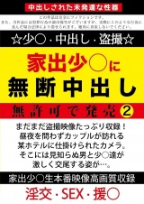 家出少○に無断中出し 無許可で発売2 パッケージ画像