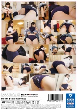 ブルマを知らない世代の従妹の女子○生に、パンチラ防止のスパッツの代わりにブルマを穿かせたら、ブルマチラしまくりで、勝手に興奮してずらしハメ！ パッケージ画像裏