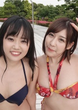 巨乳JD かなちゃん 21歳＆ウブJD みほちゃん 21歳 パッケージ画像