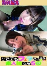 どこでもフェラさせられちゃう素人娘たち5 13人 特別編集 パッケージ画像