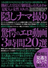 倒産した官公庁御用達の有名ホテル支配人が女性スタッフと隠しナマ撮り驚愕のエロ動画3時間20選 パッケージ画像