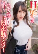 Hカップ爆乳妻 街中でセルカ棒片手にドM羞恥アクメ！ パッケージ画像