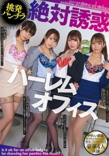挑発パンチラ 絶対誘惑ハーレムオフィス パッケージ画像
