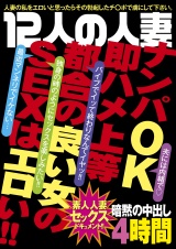 12人の人妻 ナンパOK即ハメ上等 都合の良い女のSEXはエロい！！ パッケージ画像