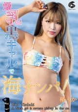 爆乳黒ギャルで海ナンパ！ 椿りか パッケージ画像