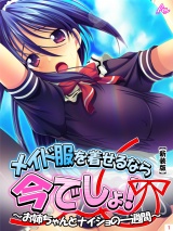 【新装版】メイド服を着せるなら今でしょ！ 〜お姉ちゃんとナイショの一週間〜（１） パッケージ画像表