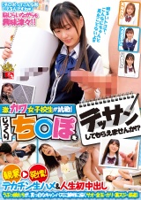 激カワ女子校生が挑戦！じっくりち〇ぽをデッサンしてもらえませんか！？ パッケージ画像