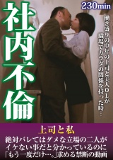 社内不倫 上司と私 絶対バレてはダメな立場の二人がイケない事だと分かっているのに「もう一度だけ…。」求める禁断の動画 パッケージ画像