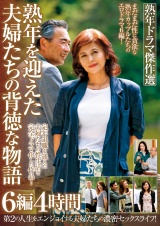 熟年ドラマ傑作選 熟年を迎えた夫婦たちの背徳な物語 6編4時間 パッケージ画像