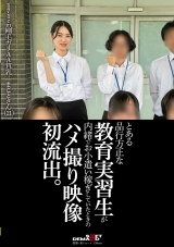 とある品行方正な教育実習生が内緒でお小遣い稼ぎしていたときのハメ撮り映像初流出。 パッケージ画像