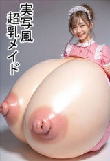 実写風超乳メイド パッケージ画像