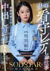 少年看守レディのお仕事【特別編】 SODSTAR MINAMO  性欲旺盛な囚人たちに中出し更生する超美人エリート官 パッケージ画像