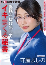 業務を抜け出してイキまくる秘書 デカチン 玩具オナニー オイルプレイ 3P 総務部秘書課 守屋よしの パッケージ画像