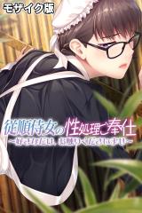 従順侍女の性処理ご奉仕 ～好きなだけ、お触りくださいませ～ モザイク版 パッケージ画像