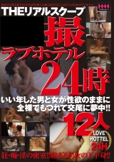 THEリアルスクープ隠し撮りラブホテル24時 12人 パッケージ画像