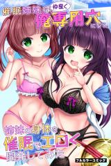 催●姉妹は仲良く俺専用穴になる。姉妹の身体を催●でエロく開発してみた(フルカラーコミック) パッケージ画像