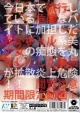 媚薬治験バイトのギャル軟派27 パッケージ画像裏